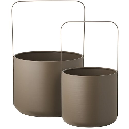 House Nordic Metalne navlake za tegle u kompletu 2 kom &amp;oslash; 24,5 cm Tule &amp;ndash; Slike