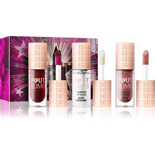 Makeup Revolution Xmas 2025 Pout Bomb božični darilni set za ustnice Cene