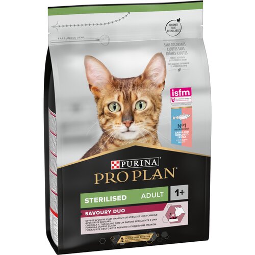 Purina PRO PLAN Sterilised Adult Duo bakalar i pastrva - 3 kg Cijene
