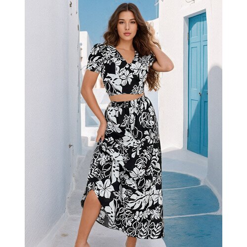 Resti Patterned Women's Set Cene