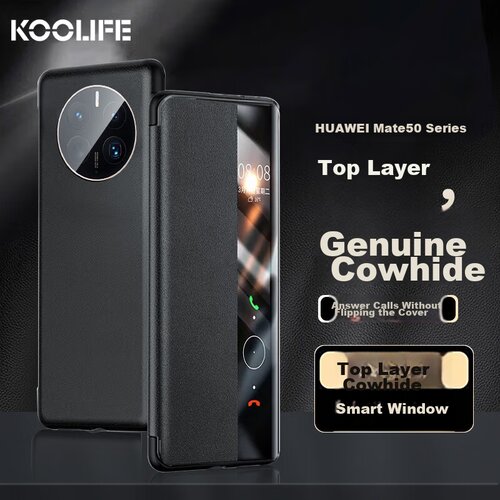  Koolife Maska za mobilni telefonHuawei Mate 50 Pro, Crna Slike