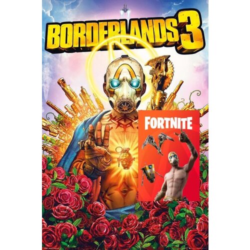 Epic Games borderlands 3 (pc) + fortnite - psycho bundle (dlc) key global Cene