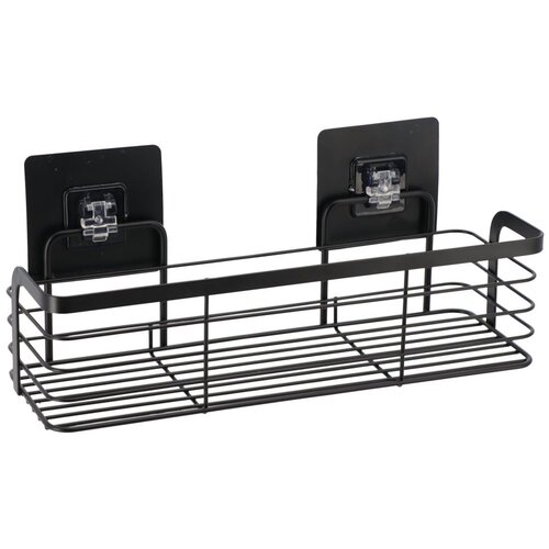 Tendance Samoljepljiva zidna žičana polica 3m 29,2 x 11 x 12,2 metalna, crna Cene