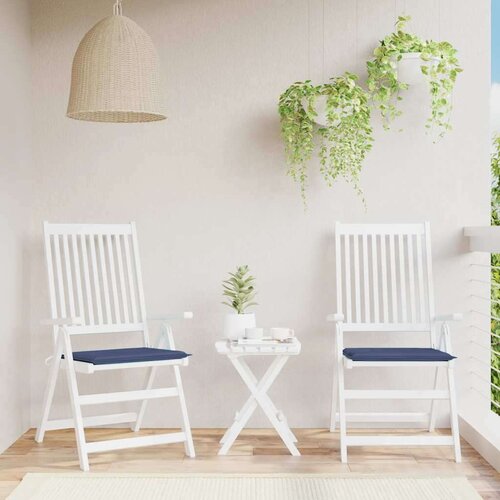 vidaXL Jastuci za palete 2 kom modri 40 x 40 x 3 cm od tkanine Oxford Cijene