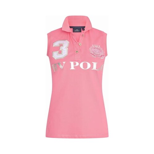 HV Polo Majica brez rokavov Polo-Shirt HVPFavouritas, wild rose - L Slike