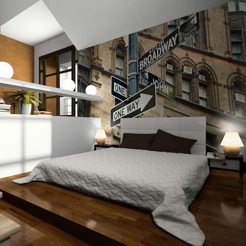  Tapeta - All roads lead to Broadway 200x154 Slike