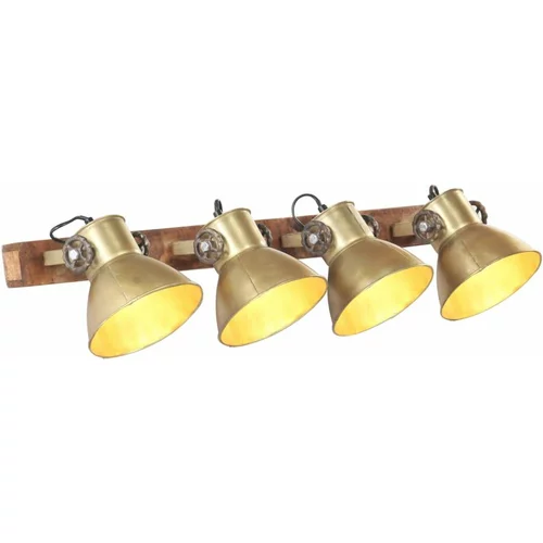 Industrijska zidna svjetiljka mjedena 90 x 25 cm E27