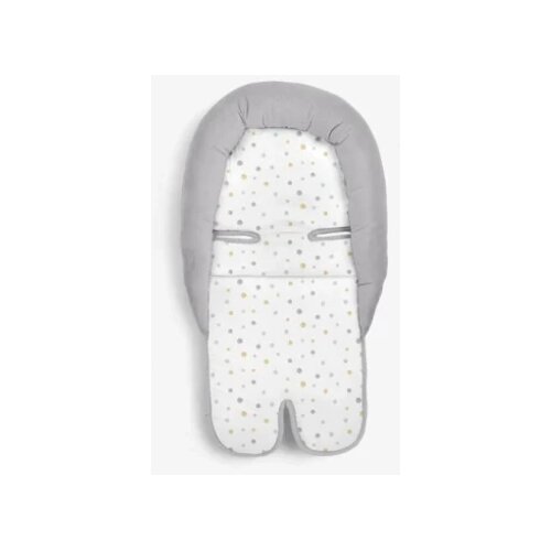  Podloga za autosedi&amp;scaron;te od memorijske pene Dots Grey KKB10043 Slike