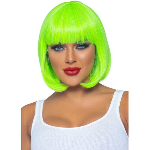 Leg Avenue FLUORESCENT BOB WIG NEON GREEN Cene