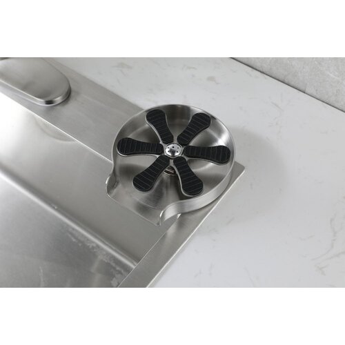  Sudoper Elleci Quadra 130 + slavina C02 Bianco + ispirač ča&amp;scaron;a Slike
