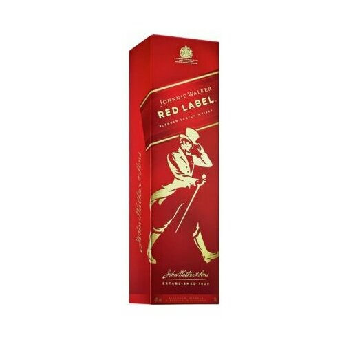 Johnnie Walker red label whisky 700ml kutija Cene