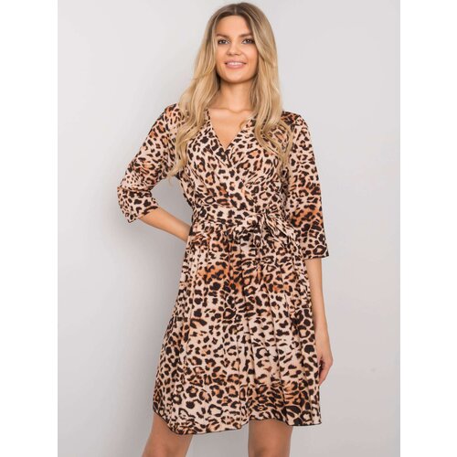 Italy Moda Dress-DHJ-SK-11092A.75P-black-beige Cene