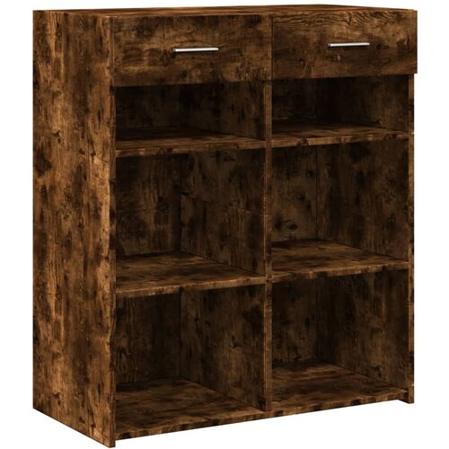 Maison Chic Komoda - Predalnik dimljeni hrast 80x42,5x93 cm inženirski les, (21717418) Slike
