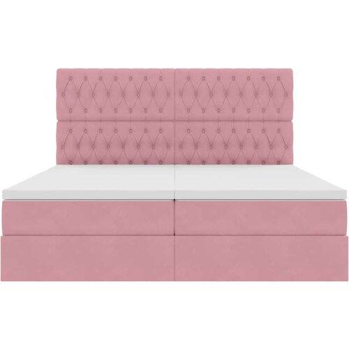  Krevet s od storage s madracem Ružičasta 180 x 200 cm Bar&amp;scaron;un Slike