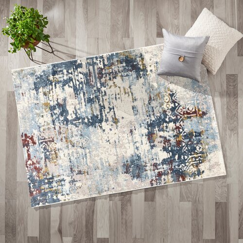 Aberto Design tepih 160x230cm Krem-Plavi Slike