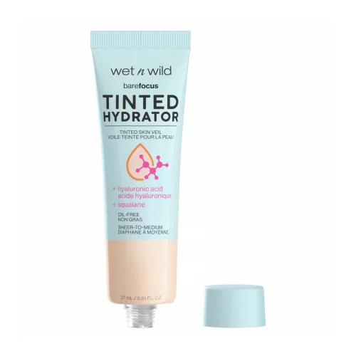 Wet'n wild obarvana krema za obraz - Bare Focus Tinted Hydrator Tinted Skin Veil - Light Medium (1114063E)