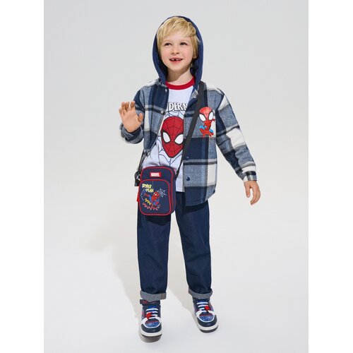 Sinsay Ko&amp;scaron;ulja jakna s kapuljačom u kockicu Spider-Man Slike