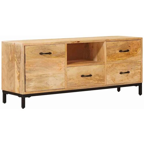 TV Televizijska stojala Rjava 110 x 30 x 46 cm Masiven les manga, (5000112888) Cene