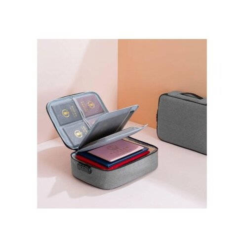 HOMEMATE 1+1 Gratis Organizator za dokumenta sive boje 37x27x10 Cene