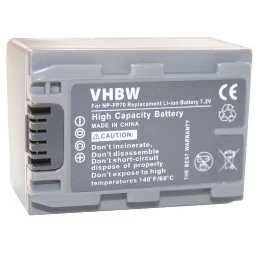  Baterija NP-FP70 / NP-FP71 za Sony DSC-HC1 / DCR-SR1 / DCR-DVD92, 950 mAh Slike