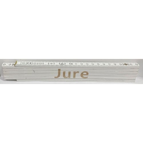 HEKA Zložljiv meter Heka (napis: Jure, bele barve, 2 m) Cene