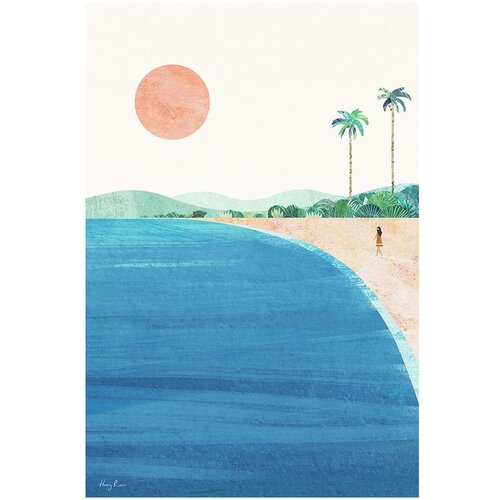Travelposter Plakat 30x40 cm Paradise Beach Cijene