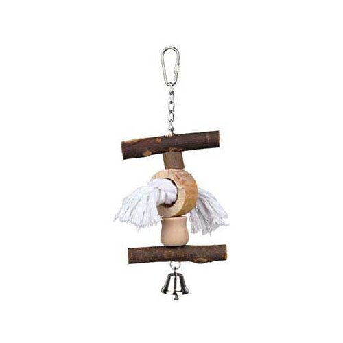 Trixie Igrača za ptice Natural Living, vrv/zvonček 20 cm Cene