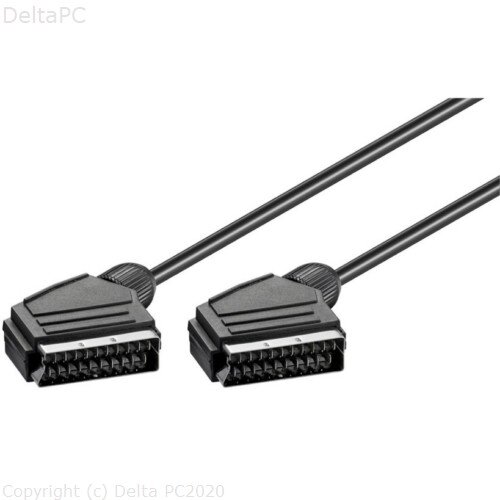 SCART kabl 21 pinski oklopljen 1.5m bulk Slike