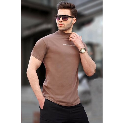 Madmext T-Shirt - Brown - Regular fit Slike