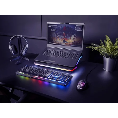 Trust GXT 1126 Cooling Stand AURA Laptop cooling stand Multicolour-illuminated stand