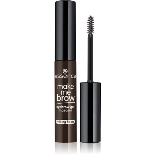 Essence Make Me Brow Eyebrow Gel Mascara maskara za obrve 3,8 ml nijansa 06 Ebony Brows Slike
