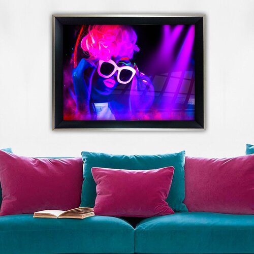 Wallity SGC1099584656 multicolor decorative framed painting Slike