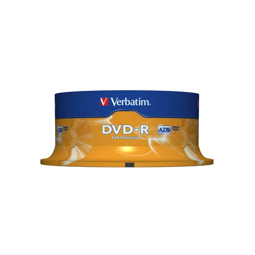 Verbatim DVD-R Disk 4,7GB, 16x, (AZO) 25kom