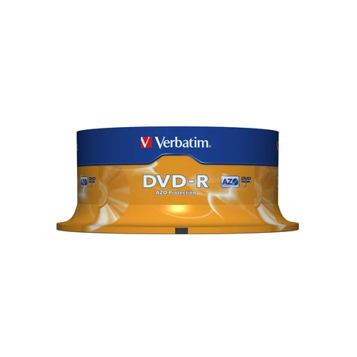 Verbatim medij dvd-r 25PK tortica (43522)