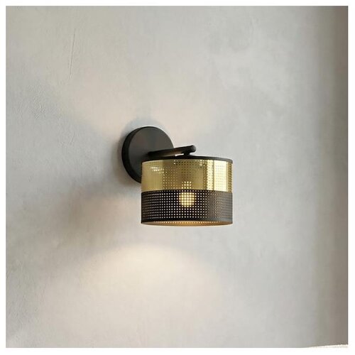  Zidna lampa LUX 1xE27/15W/230V crna/zlatna Cene