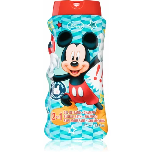 Disney Mickey Mouse Shampoo and Shower Gel gel za prhanje in kopanje za otroke 475 ml