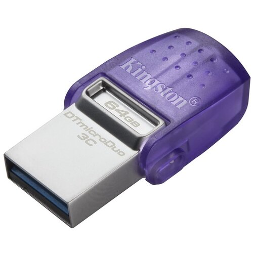 Kingston DT microDuo 3C 64GBUSB Type-A and USB Type-C portUp to 200MB/s read Cijene