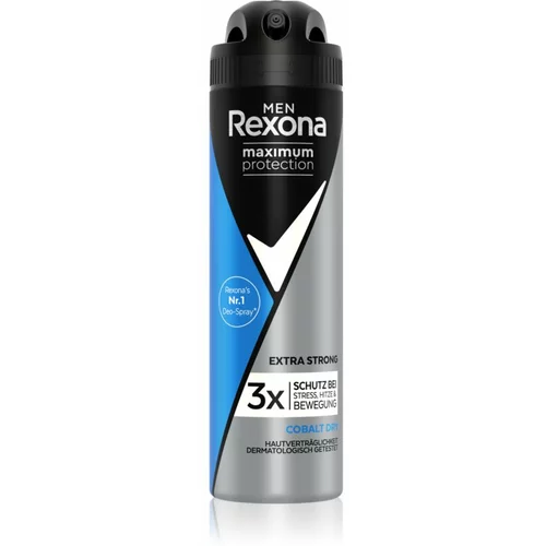 Rexona Men Maximum Protection antiperspirant v pršilu proti prekomernemu potenju za moške Cobalt Dry 150 ml