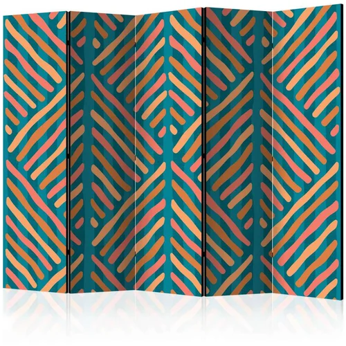  Paravan u 5 dijelova - Ethnic Composition II [Room Dividers] 225x172