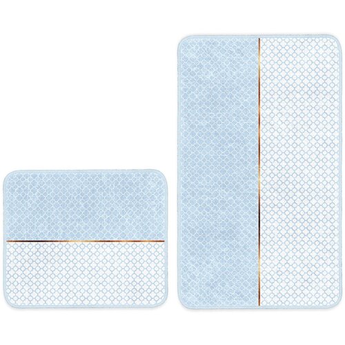 Minimalist Home World plave kupaonske prostirke u setu od 2 kom 100x60 cm - Minimalist Home World Slike