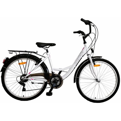 CROSSBIKE DOO bicikl 26'' ULTRA TONUS 2024 / White 460mm Slike