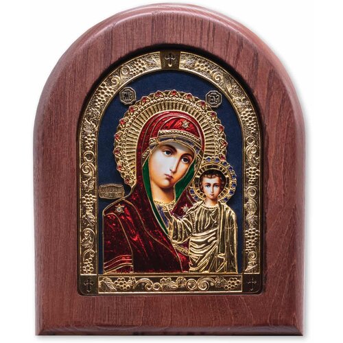  Ikona u drvetu Presveta Bogorodica Kazanska, 170x22x205mm Cene