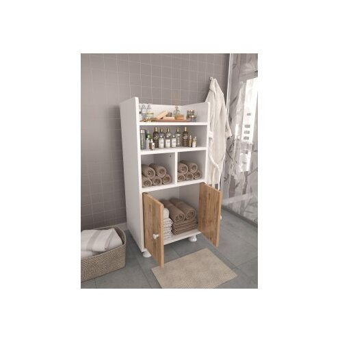 Hanah home vi&amp;scaron;enamenska polica lia atlantic pine white Slike