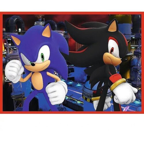 Trefl Sonic, dogodiv&amp;scaron;čine ježa 4 v 1 sestavljanka Slike