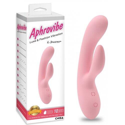 G-Dreamer svetloroze vibrator od tečnog silikona &amp;mdash; 20,5 cm &amp;mdash; CN 511012990 Slike