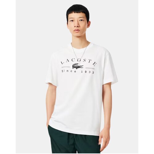 Lacoste Majice s kratkimi rokavi TH1754 Bela Slike