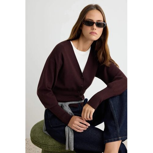 TRENDYOLMILLA Trendyol ženska suknja Waist-Wrap, smeđa Cene