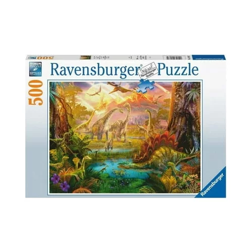 Ravensburger Puzzle - V Dinolandu, 500 kosov