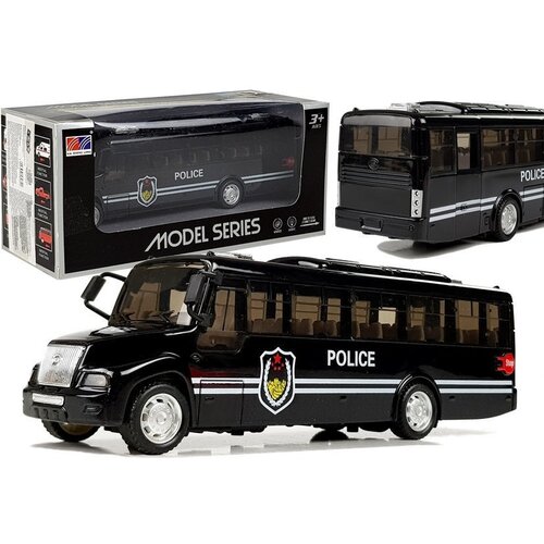Policijski autobus sa zvukom sirene - crni Cijene