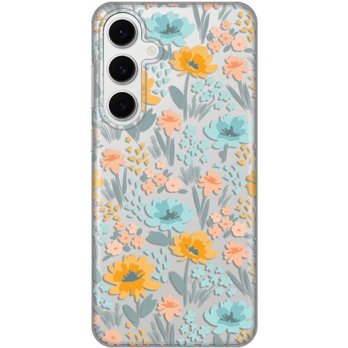  torbica silikonska print skin za samsung S721B galaxy S24 fe lovely flowers Cene